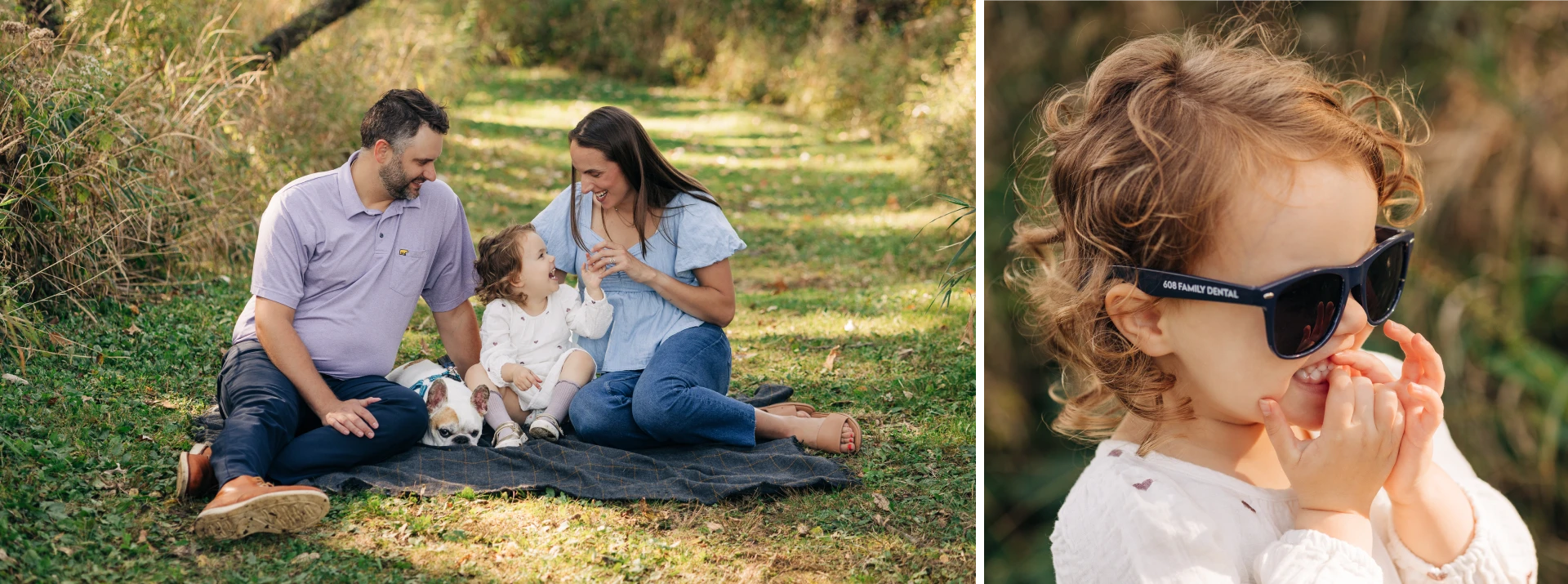 Dr. Tom Pausma with his wife Gina and their daughter.